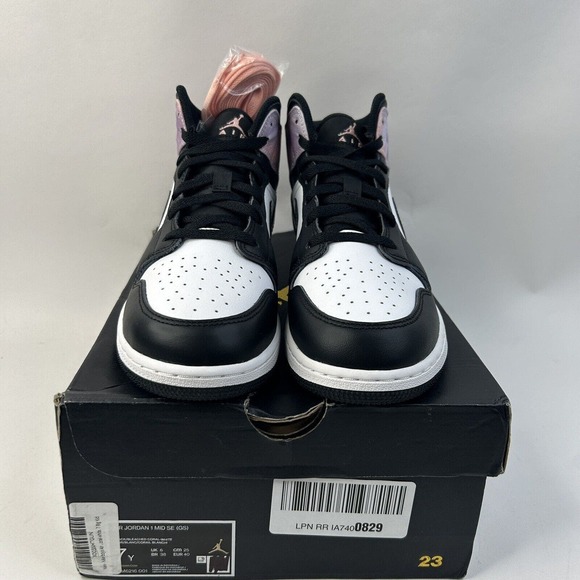 Nike Shoes Air Jordan 1 Mid Retro GS “Zen Master/Tie-Dye” 2024 - Picture 2 of 5